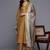 Woven Design Kurta With Palazzos & Dupatta