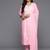 Embroidered Thread Work Pure Cotton A-Line Kurta With Trousers & Dupatta