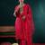 Women Embroidered Regular Kurta with Trousers & With Dupatta