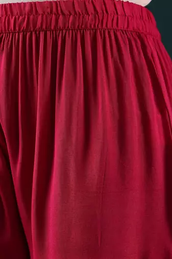 Women Embroidered Regular Kurta with Trousers & With Dupatta