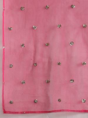 Women Embroidered Regular Kurta with Trousers & With Dupatta 5