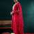 Women Embroidered Regular Kurta with Trousers & With Dupatta