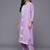 Floral Embroidered Thread Work Pure Cotton Kurta With Trousers & Dupatta