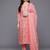 Ethnic Motifs Printed Zari Kurta With Trousers & Dupatta