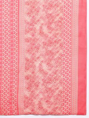 Ethnic Motifs Printed Zari Kurta With Trousers & Dupatta 4