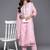 Floral Embroidered Thread Work Pure Cotton Kurta with Trousers & Dupatta