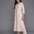 Floral Embroidered Mirror Work Pure Cotton Kurta with Trousers & Dupatta