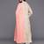 Floral Printed Mirror Work Pure Cotton Anarkali Kurta with Trousers & Dupatta