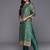 Women Floral Printed Regular Chanderi Silk Kurta with Trousers & Dupatta