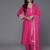 Women Ethnic Motifs Embroidered Regular Kurta with Trousers & With Dupatta