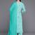Women Leheriya Striped Regular Gotta Patti Cotton Kurta with Trousers & Dupatta