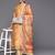 Women Printed Regular Chanderi Silk Kurta with Trousers & With Dupatta