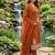 rust orange ethnic embroidered cotton straight kurta set with dupatta