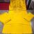 mustard yellow floral embroidered cotton straight kurta set with dupatta.