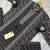 black ajrakh hand-block printed cotton straight-cut kurta palazzo suit set with dupatta
