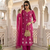 pink cotton straight kurta set with white embroidery and dupatta
