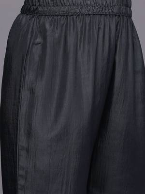 Ethnic Motifs Embroidered Sequinned Kurta With Trousers & Dupatta 3