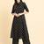 Geometric Printed Shirt Collar Regular Kurta with Trousers