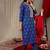 Bandhani Printed Gotta Patti Straight Kurta & Trouser With Dupatta
