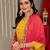 Floral Embroidered Yoke Design Kurta with Trousers & With Dupatta