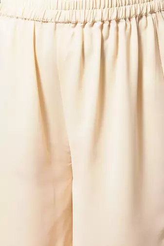Ethnic Motifs Embroidered Sequinned Detail Straight Kurta & Sharara With Dupatta