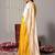 Ethnic Motifs Embroidered Sequinned Detail Straight Kurta & Sharara With Dupatta