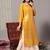 Ethnic Motifs Embroidered Sequinned Detail Straight Kurta & Sharara With Dupatta