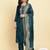 Floral Embroidered Beads & Stones Kurta With Trousers & Dupatta