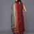 Halter Neck Straight Kurta with Trousers & Dupatta