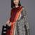 Halter Neck Straight Kurta with Trousers & Dupatta