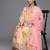 Floral Printed Empire Sequinned Kurta with Trousers & With Dupatta