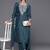 Ethnic Motifs Embroidered Regular Sequinned Kurta with Trousers & Dupatta