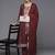 Women Floral Embroidered Regular Kurta with Trousers & With Dupatta