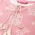 Women Pink Floral Printed Kurta with Trousers
