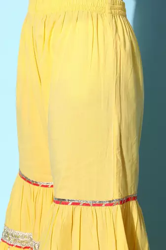 Women Ethnic Motifs Pure Cotton Hyper Texture Kurta Set