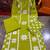 Beautiful jaipuri women olive green star kantha work cotton kurta pant and dupatta set