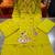 Beautiful jaipuri mustard yellow embroidered cotton-blend straight salwar suit set