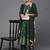 Women Green Kurta with Trousers & With Dupatta