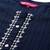Women Navy Blue Ethnic Motifs Embroidered Panelled Thread Work Kurta with Trousers