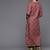 Women Maroon Ethnic Motifs Embroidered Kurta with Palazzos