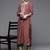 Women Maroon Ethnic Motifs Embroidered Kurta with Palazzos