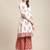 Women White Floral Printed Kurta with Sharara & With Dupatta