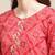 Women Red Ethnic Motifs Printed Gotta Patti Kurta with Sharara & With Dupatta