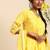 Women Yellow Regular A-Line Kurta with Palazzos & With Dupatta