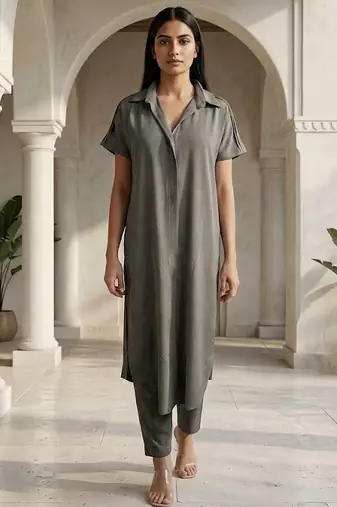 Women Regular Kurta with Trousers