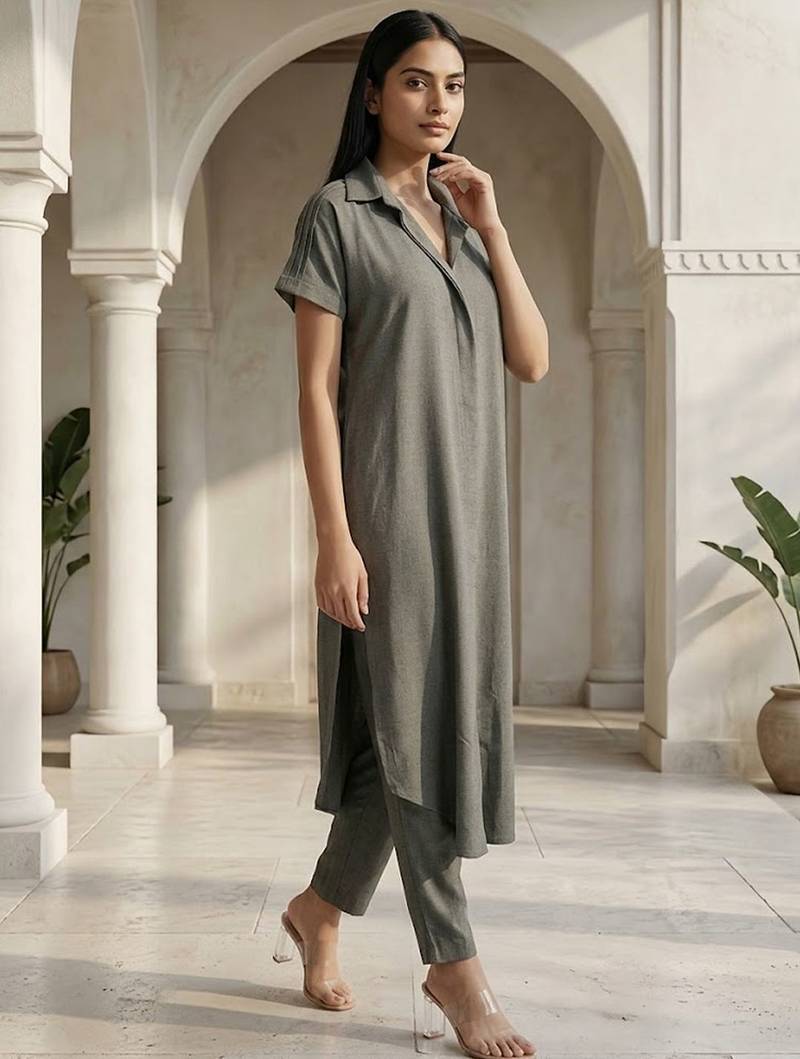 Women Regular Kurta with Trousers