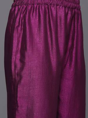 Women Floral Embroidered Regular Mirror Work Kurta with Trousers & With Dupatta 4
