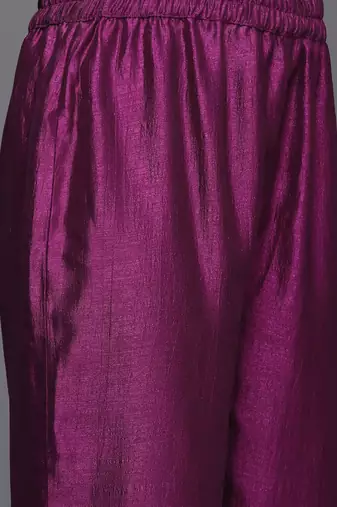 Women Floral Embroidered Regular Mirror Work Kurta with Trousers & With Dupatta