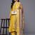 Ethnic Motifs Zari Embroidered Mirror Work Kurta With Trousers & Dupatta