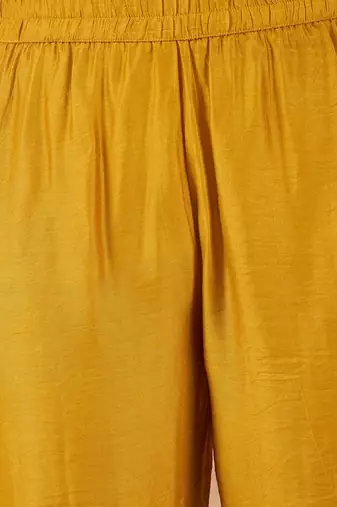 Floral Printed Beads & Stones Kurta With Trousers & Dupatta
